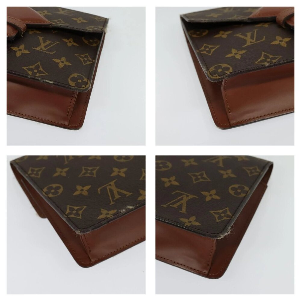 Authentic Louis Vuitton Chaillot Monogram Clutch | LV Vintage Canvas Pouch Bag - Picture 8 of 15